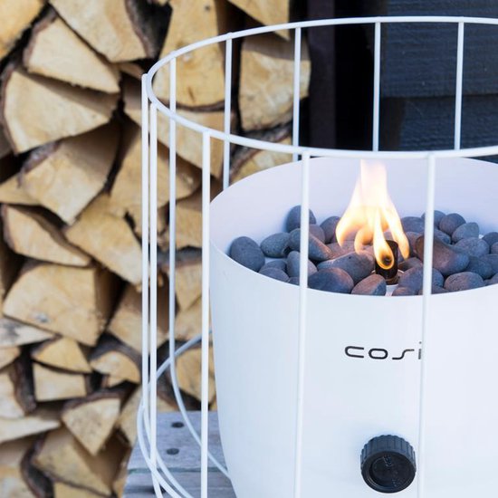 Cosi Fires Cosiscoop Basket Gaslantaarn - Wit