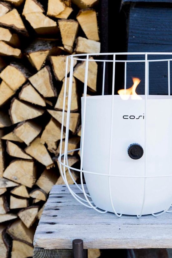 Cosi Fires Cosiscoop Basket Gaslantaarn - Wit