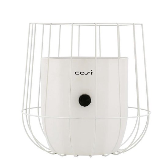 Cosi Fires Cosiscoop Basket Gaslantaarn - Wit