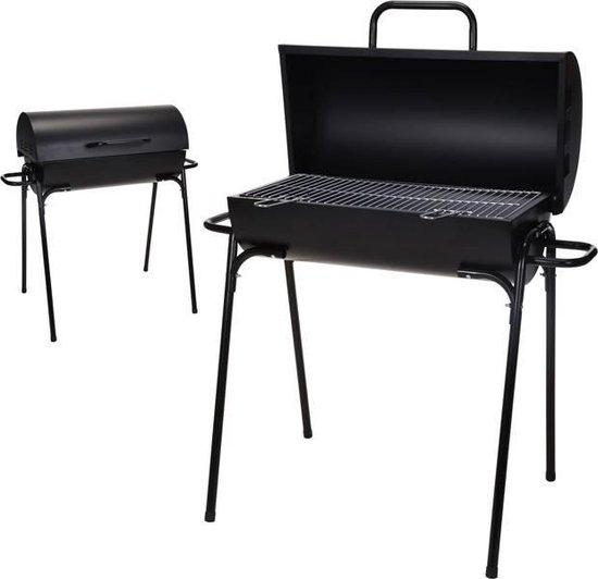 BBQ Collection Cilinder Barbecue 65x35x89cm - Negro