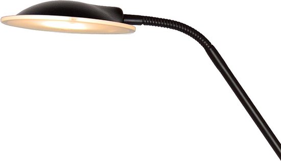Lucide Champion-led Vloerlamp 20w +4w H180cm 1600+320lm - Zwart