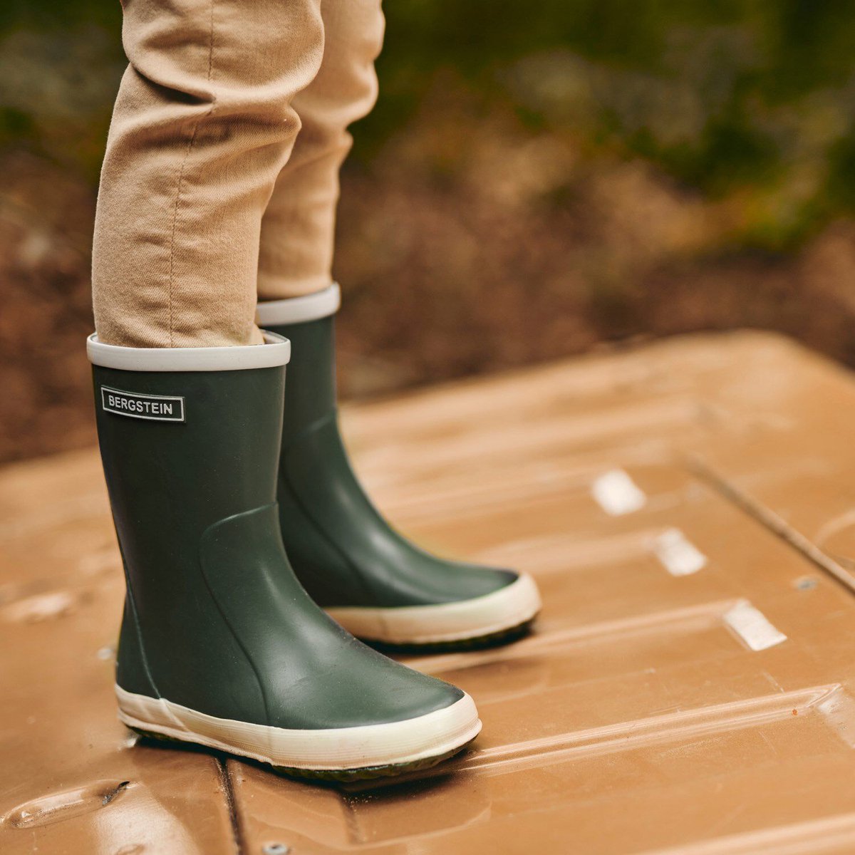 Bergstein - Bn Rainboot Forest - Groen