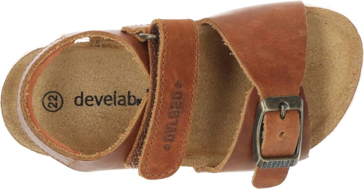 Develab - Jongens Sandalen - Bruin