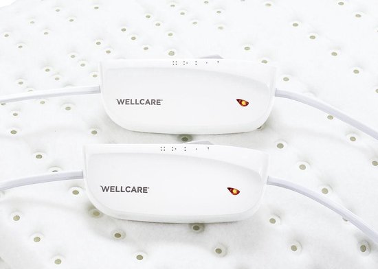 Wellcare 4d Dwf Elektrische Deken Eco 2-p - Wit