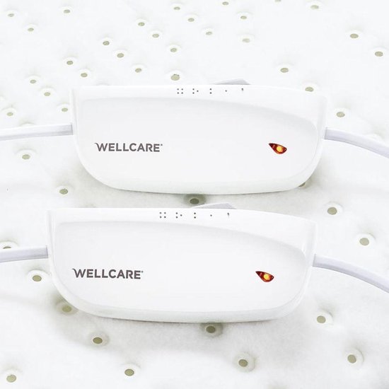Wellcare 4d Dwf Elektrische Deken Eco 2-p - Wit