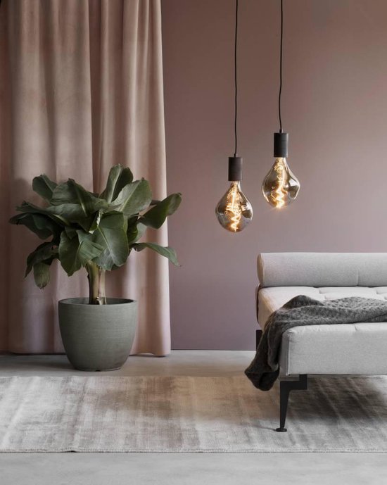 Calex LED E27 6W Splash 27 cm XXL Organic Lichtbron - Grijs