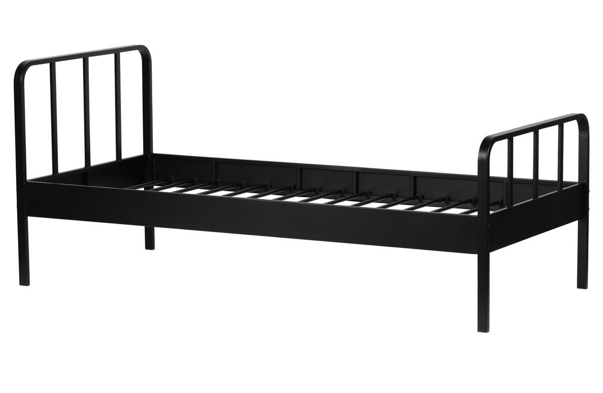 Woood Mees Bed 90 x 200 cm - Zwart