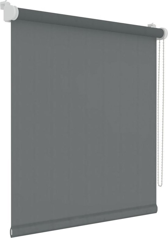 Decosol Mini Rolgordijn Doorschijnend 57x160 Cm Effen Antraciet