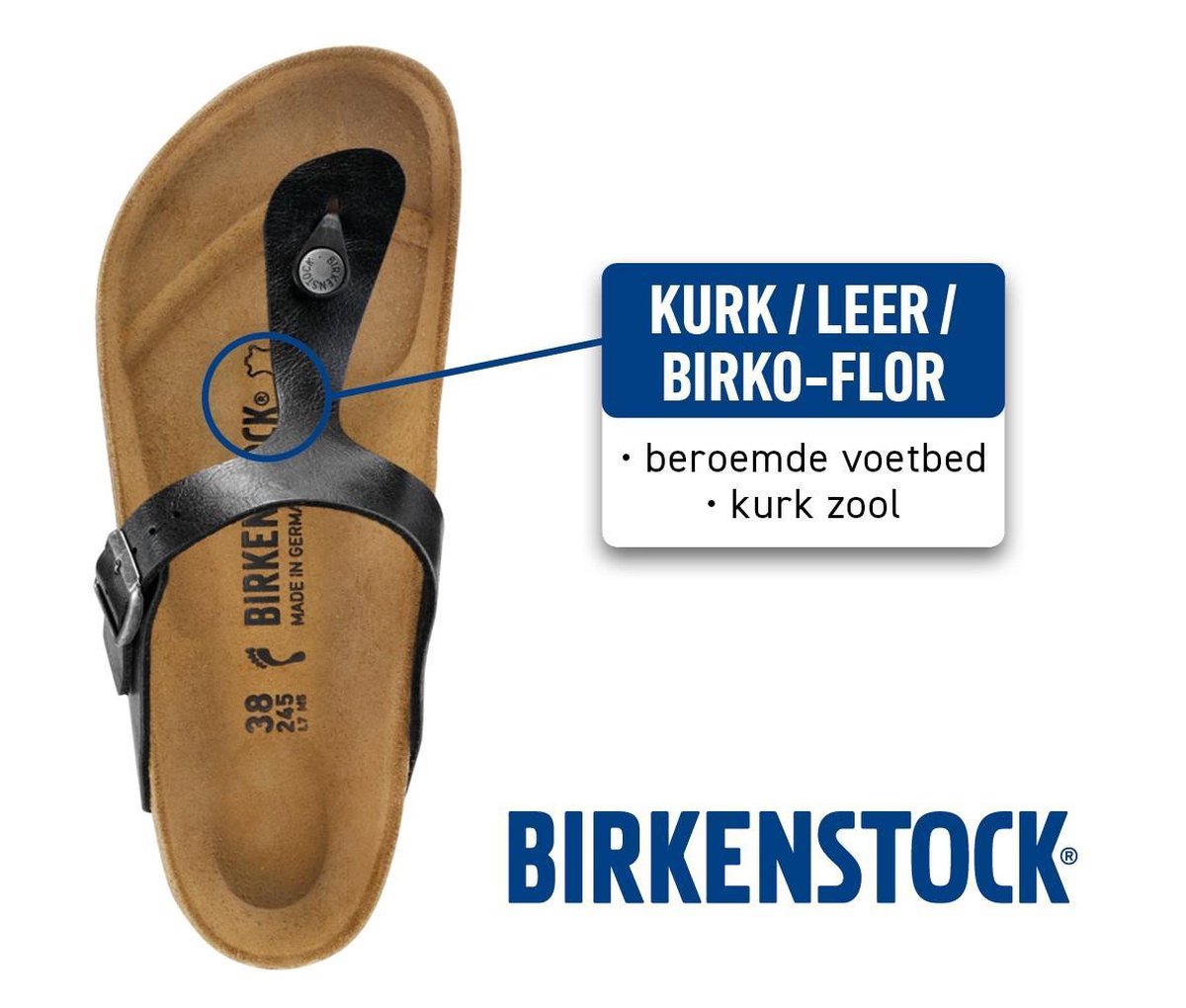 Birkenstock - Gizeh - Blauw