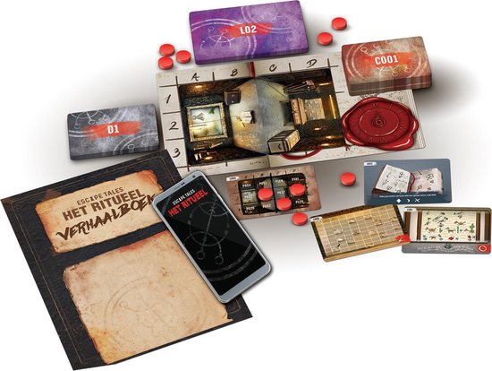 White Goblin Games Gezelschapsspel Escape Tales: Het Ritueel (Nl)
