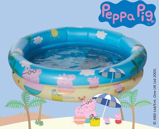 Happy People Babyzwembad Peppa Pig 74 X 18 Cm - Blauw