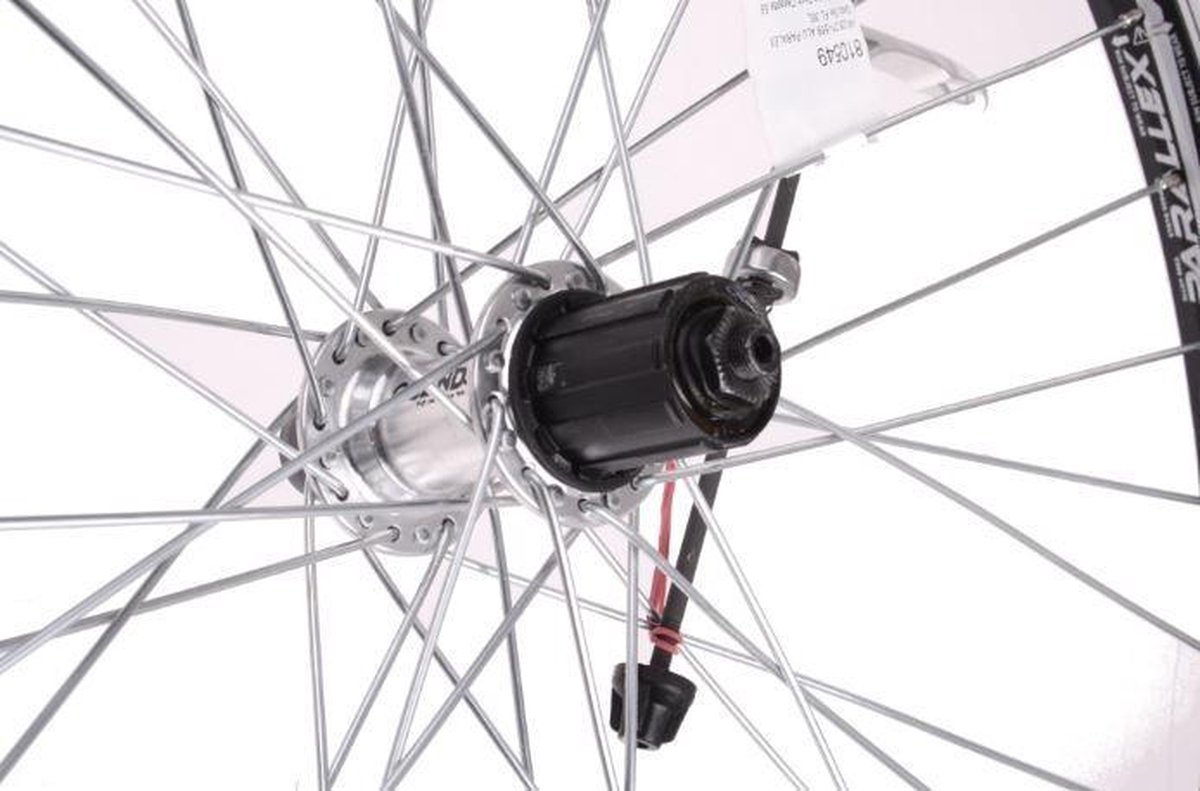 Roland Achterwiel 26 - 1.75 8v Velgrem Aluminium 36g - Zwart