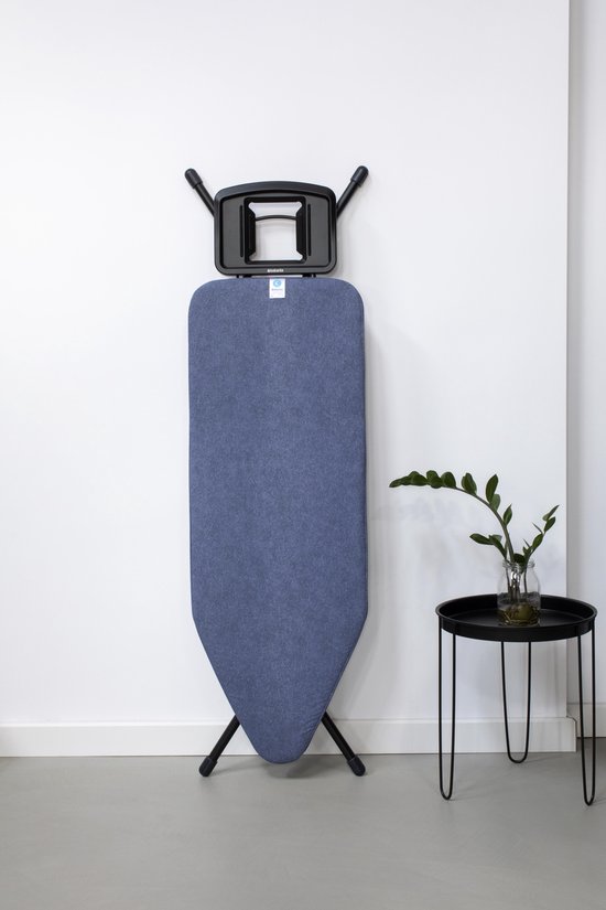 Brabantia Strijkplank met Strijkijzerhouder 124 x 45 cm - Blauw