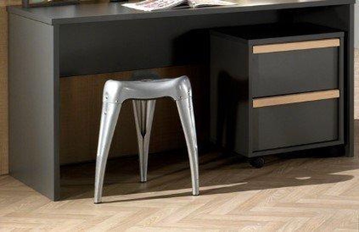 Vipack London Kast op Wieltjes