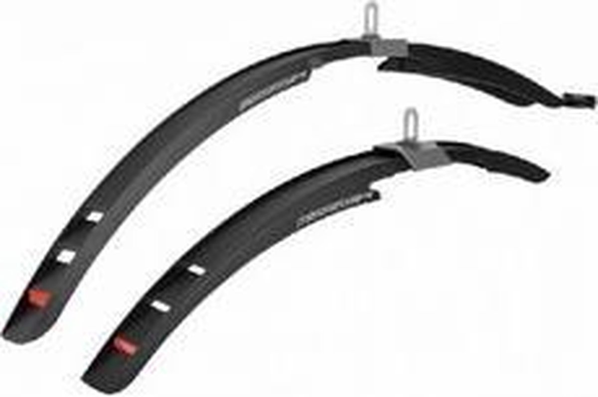 Polisport Spatbord Set Mississipi Junior Kunststof 20-24 Inch - Zwart