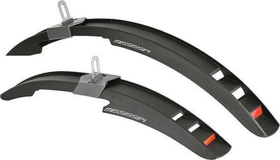 Polisport Spatbord Set Mississipi Junior Kunststof 20-24 Inch - Zwart