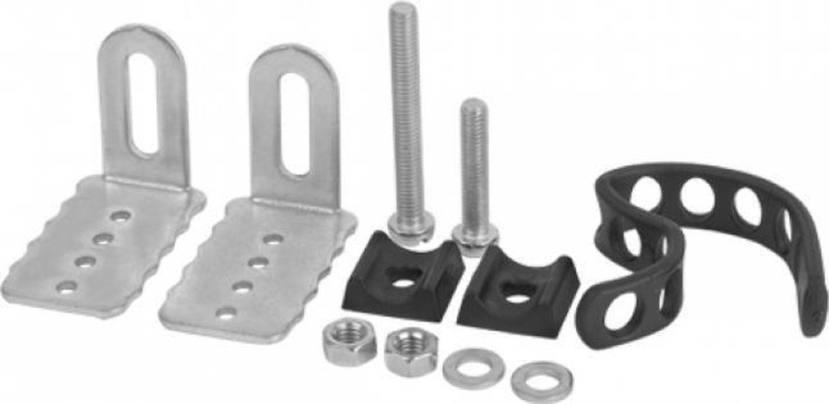 Polisport Spatbord Set Mississipi Junior Kunststof 20-24 Inch - Zwart