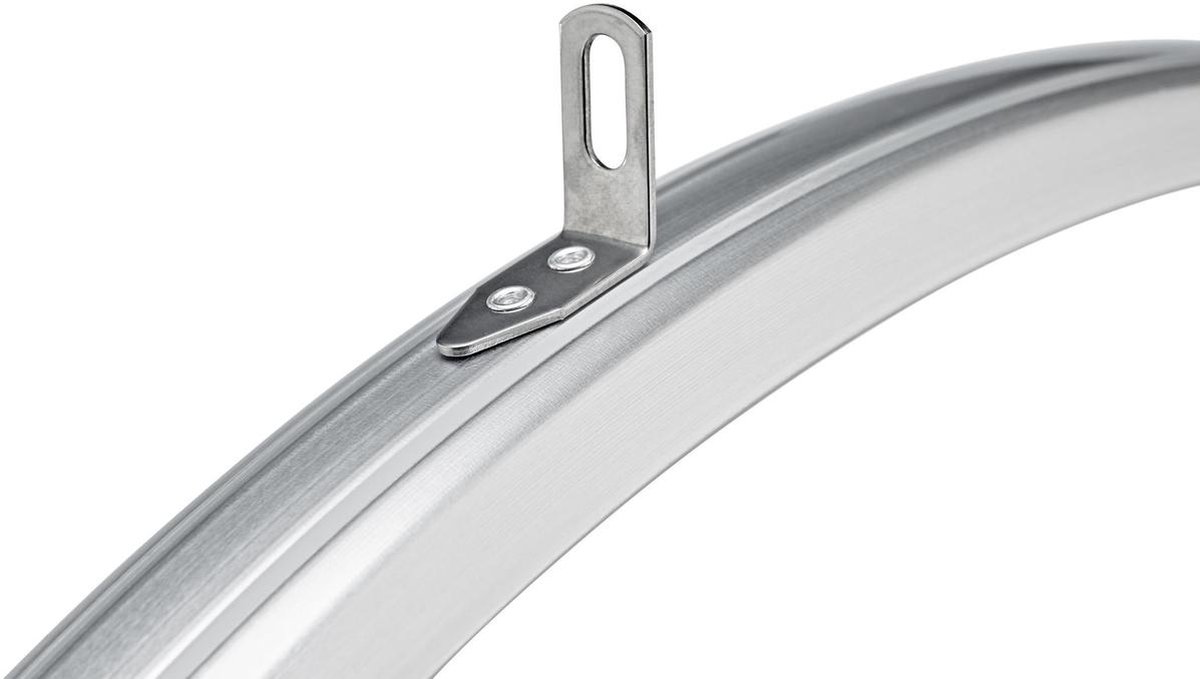 SKS Spatbordenset Bluemels Kunststof 28 Inch X 45 Mm Zilver - Silver