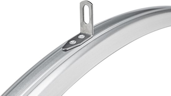 SKS Spatbordenset Bluemels Kunststof 28 Inch X 45 Mm Zilver - Silver