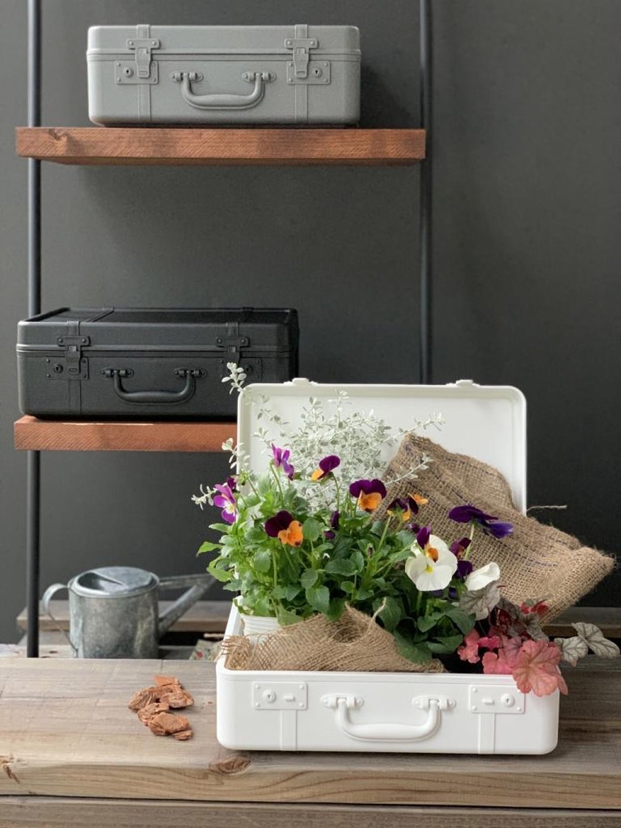 Hachiman Trunk Story Opbergkoffer - S - Wit