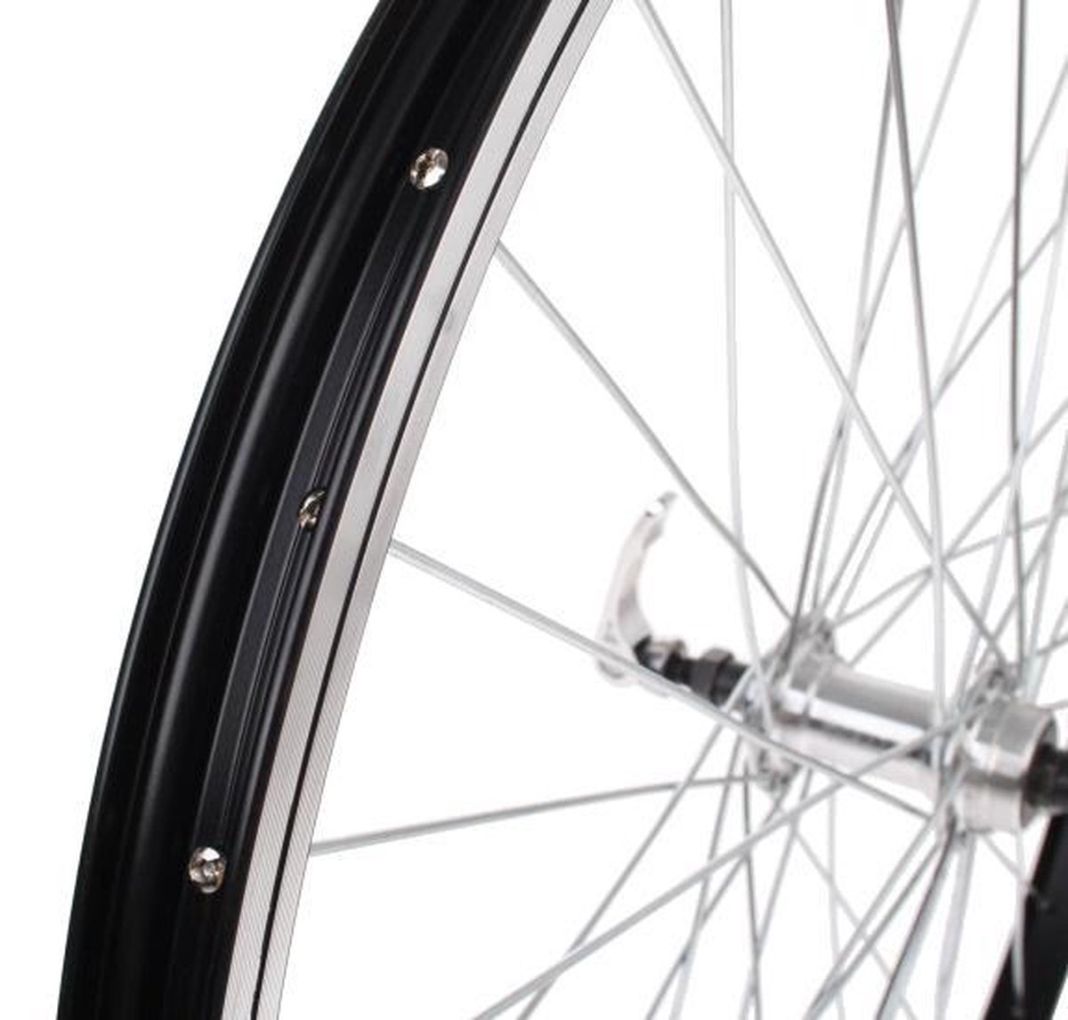 Rodi Achterwiel Parallex 26 X 1.90 Velgrem Aluminium 36s - Zwart