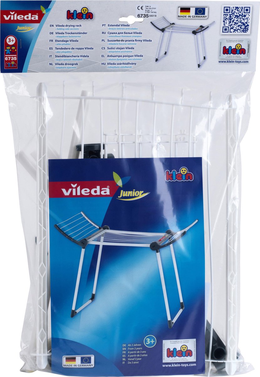 Theo Klein Vileda Speelgoed Droogrek - Wit