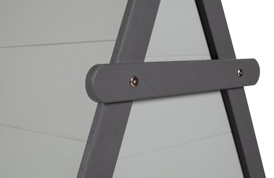 Woood Tipi Bed 90 x 200 cm - Grijs