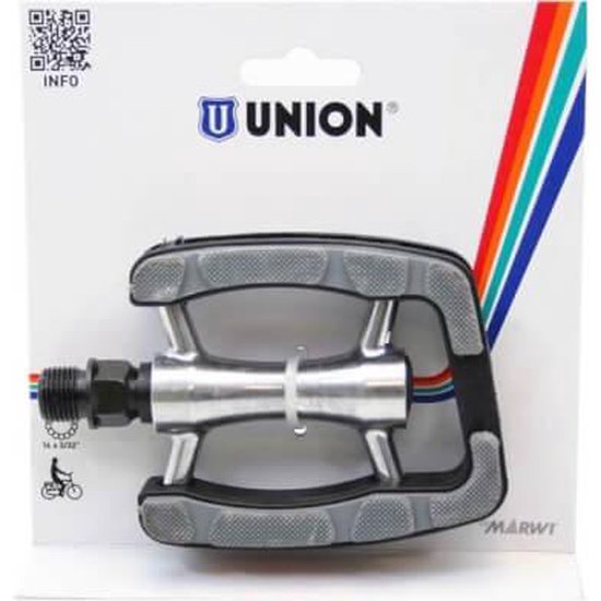 Union Platformpedaal Stadsfiets Sp-823 9/16 Inch Set - Zwart