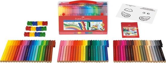 Faber Castell Viltstiften Faber-castell Connector Koff - Wit