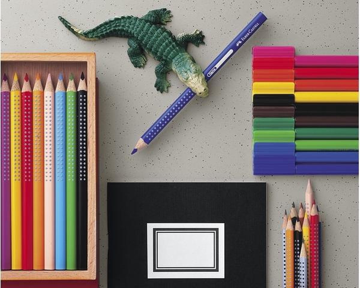 Faber Castell Viltstiften Faber-castell Connector Koff - Wit