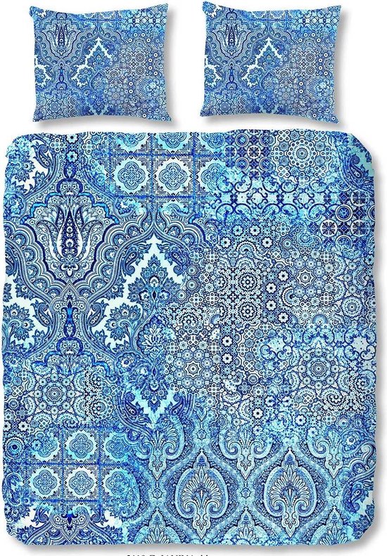 Zouzou Zou Zou Dekbedovertrek Janina-200x200/220 - Blauw