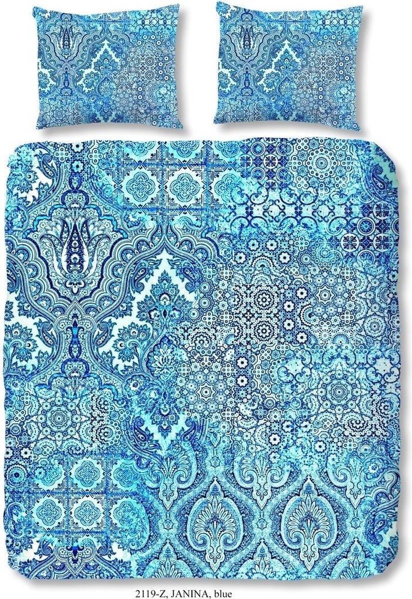 Zouzou Zou Zou Dekbedovertrek Janina-200x200/220 - Blauw