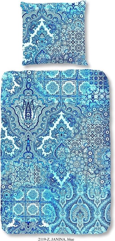 Zouzou Zou Zou Dekbedovertrek Janina-200x200/220 - Blauw