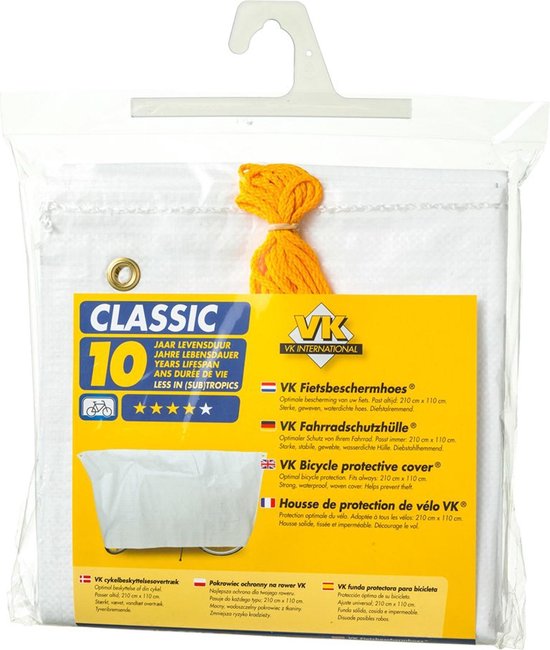 VK Fietshoes Enkel - Wit