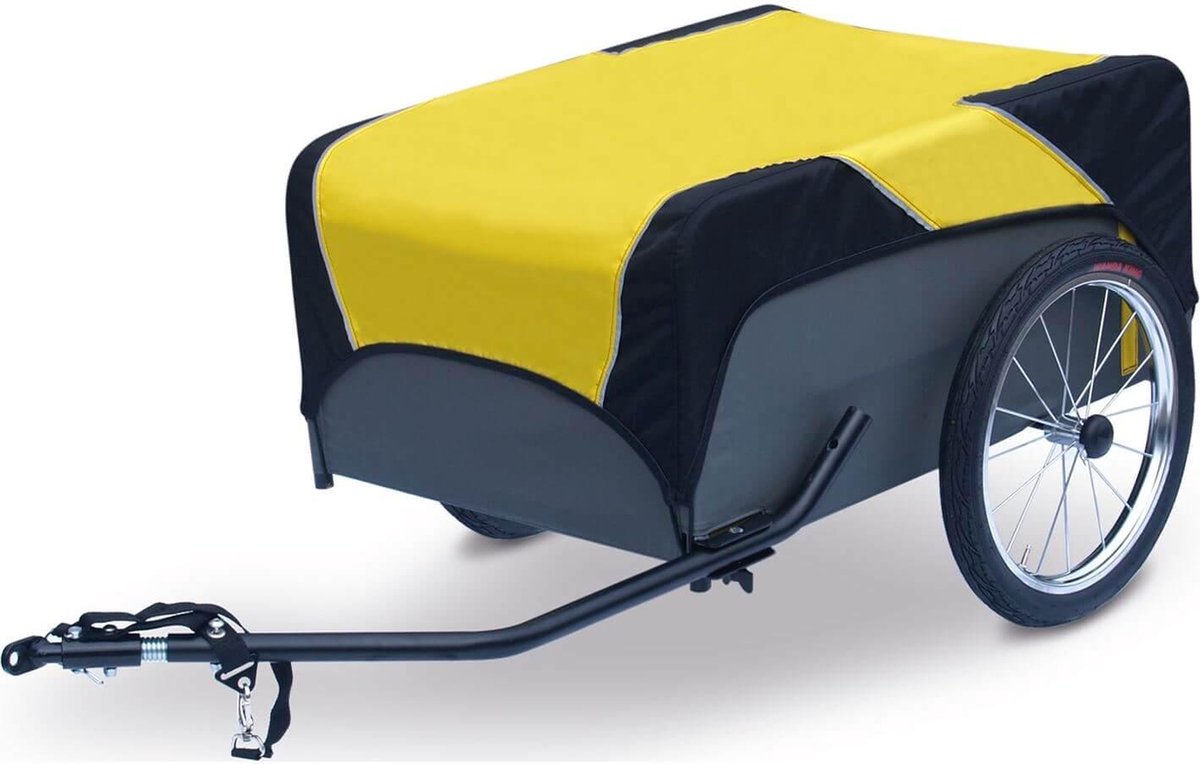 Roland Traveler Fietskar 130l Fietskar 16 Inch Unisex - Zwart