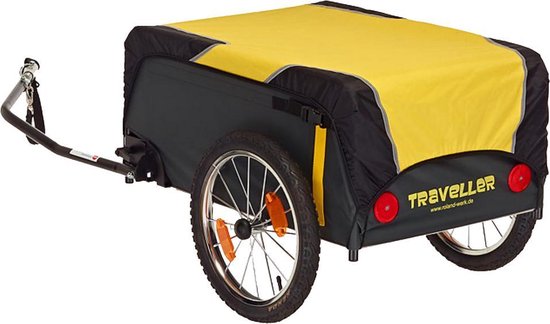 Roland Traveler Fietskar 130l Fietskar 16 Inch Unisex - Zwart