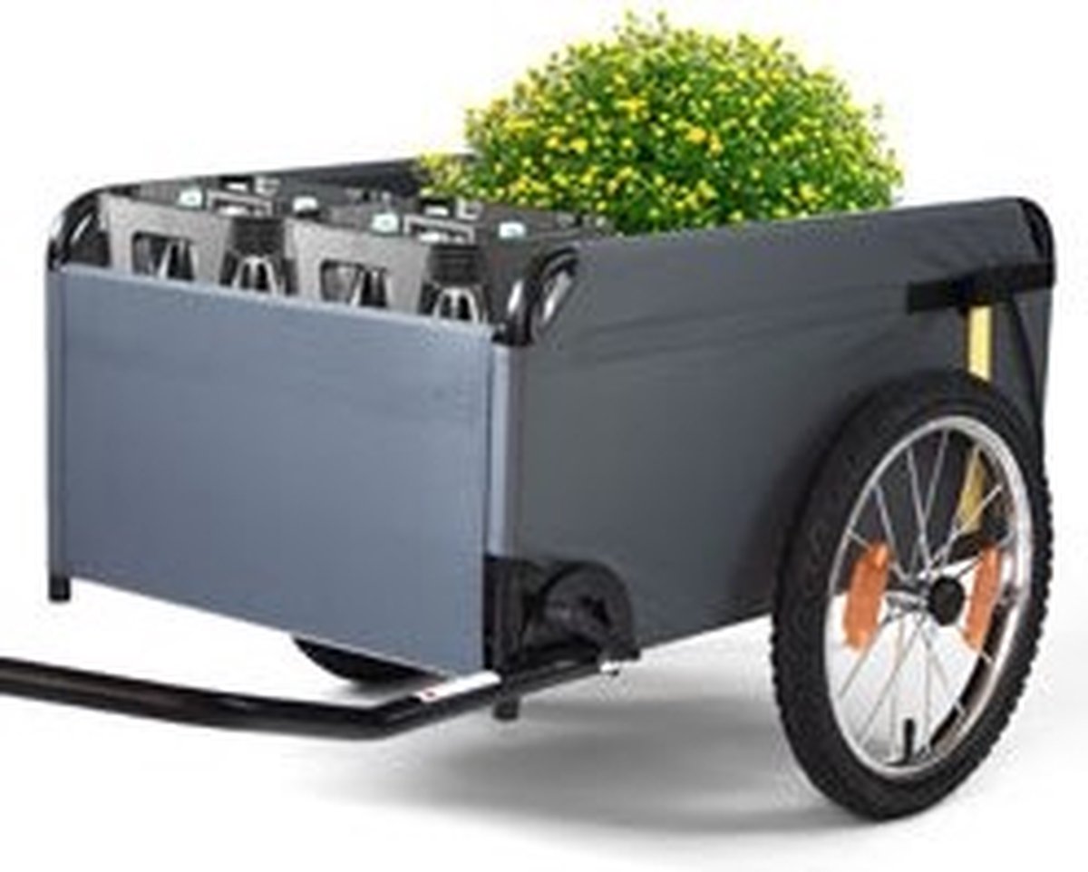 Roland Traveler Fietskar 130l Fietskar 16 Inch Unisex - Zwart