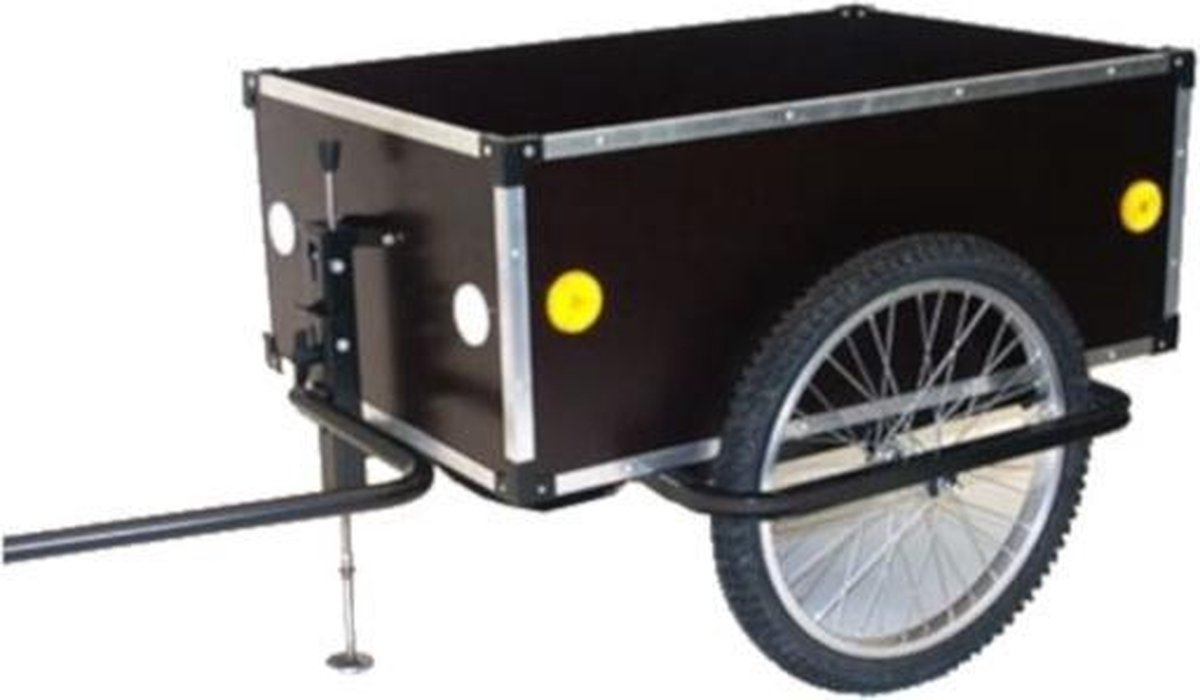 Roland Jumbo Fietskar 175l Fietskar 20 Inch Unisex - Zwart