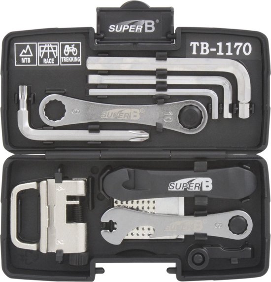 Super B Gereedschap Set Tb-1170 - Silver