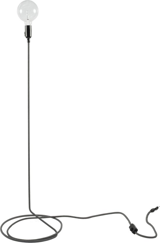 Design House Stockholm Cord Lamp - Zwart