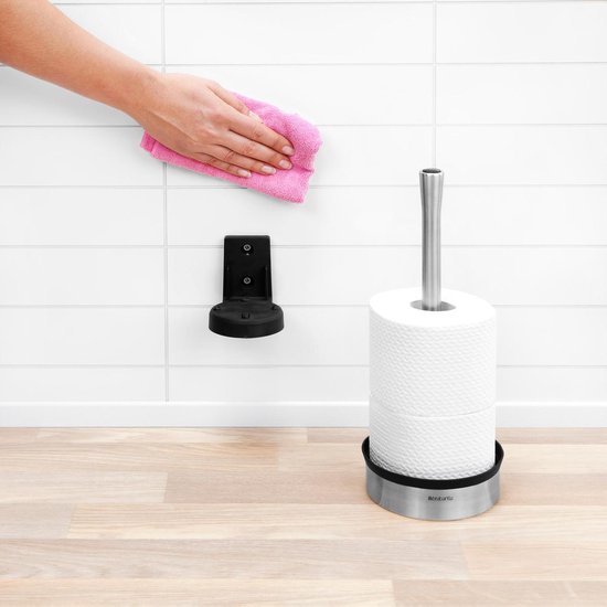 Brabantia RVS Toiletrol Dispenser mat - Silver