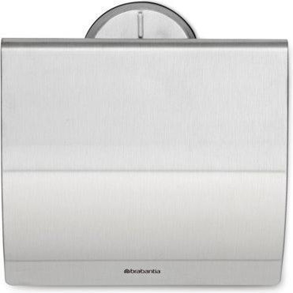 Brabantia RVS Toiletrolhouder met klep mat - Silver