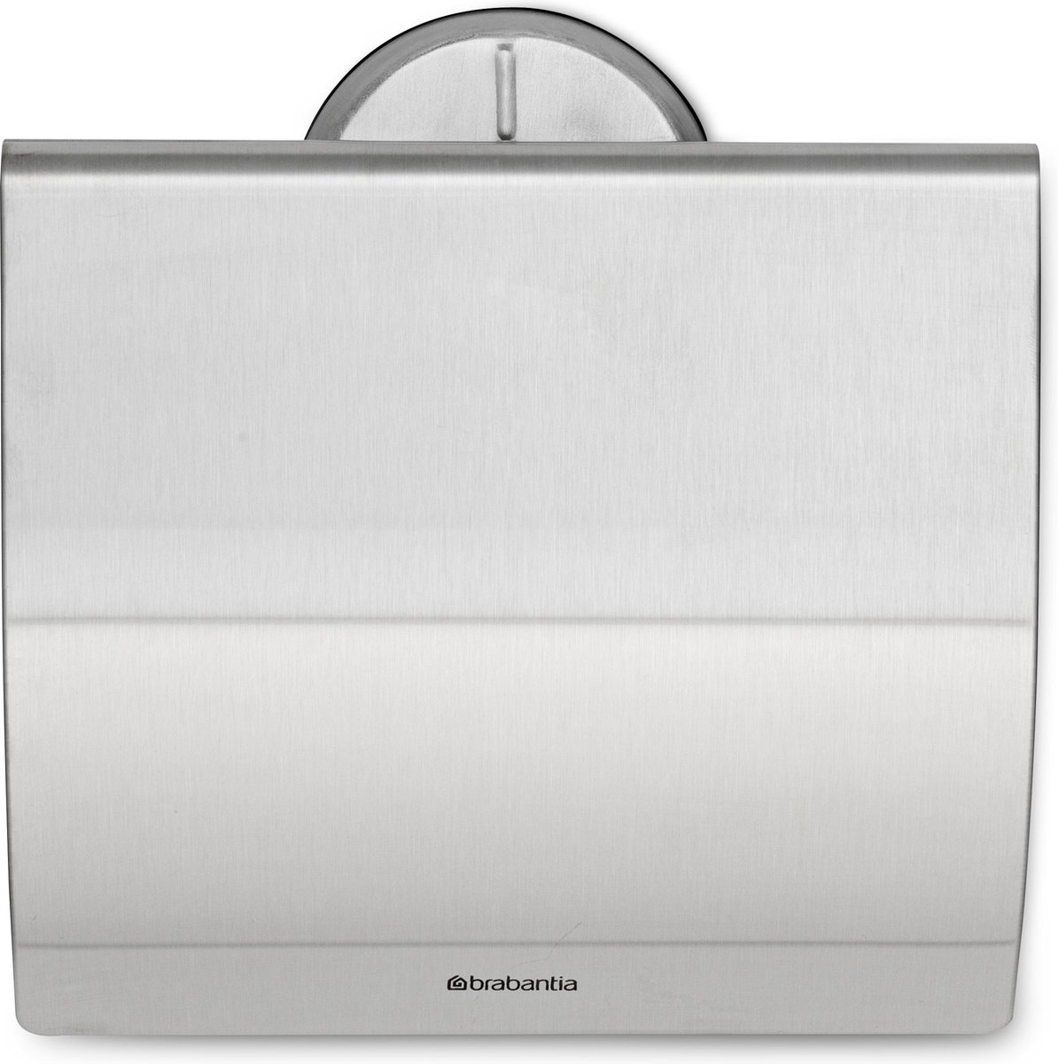 Brabantia RVS Toiletrolhouder met klep mat - Silver