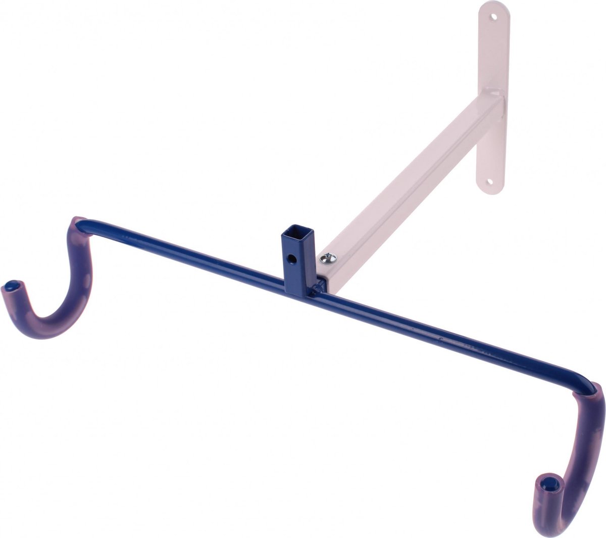 Cyclus Fietsbeugel Voor Aan De Muur Staal/blauw - Wit