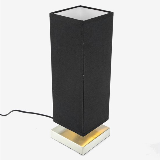 TRIO Touch Tafellamp mat - Zwart