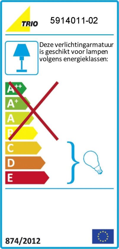 TRIO Touch Tafellamp mat - Zwart