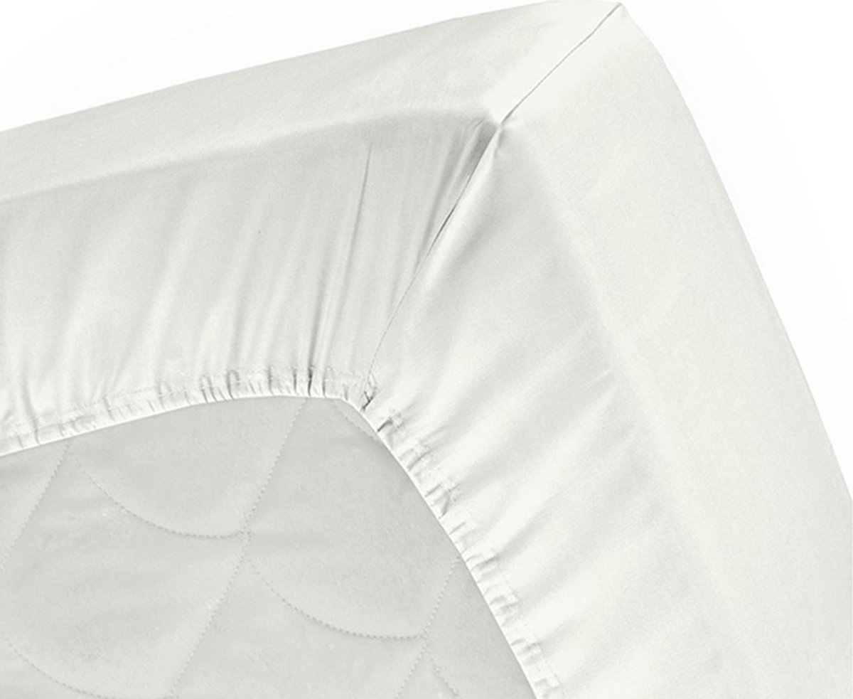 Damai Multiform Double Jersey Hoeslaken Ivoor-180 X 220 Cm Xl