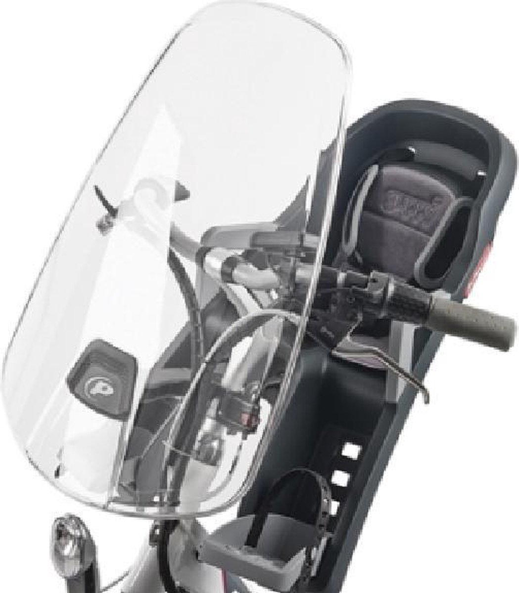 Polisport Guppy Fietszitje Voor - Zwart