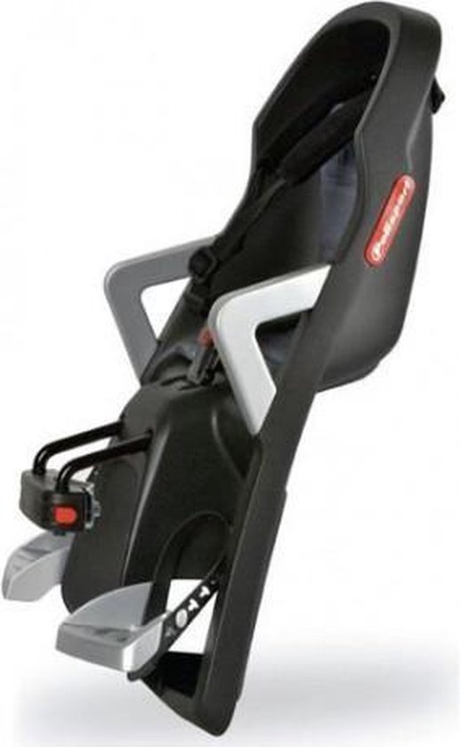 Polisport Guppy Fietszitje Voor - Zwart