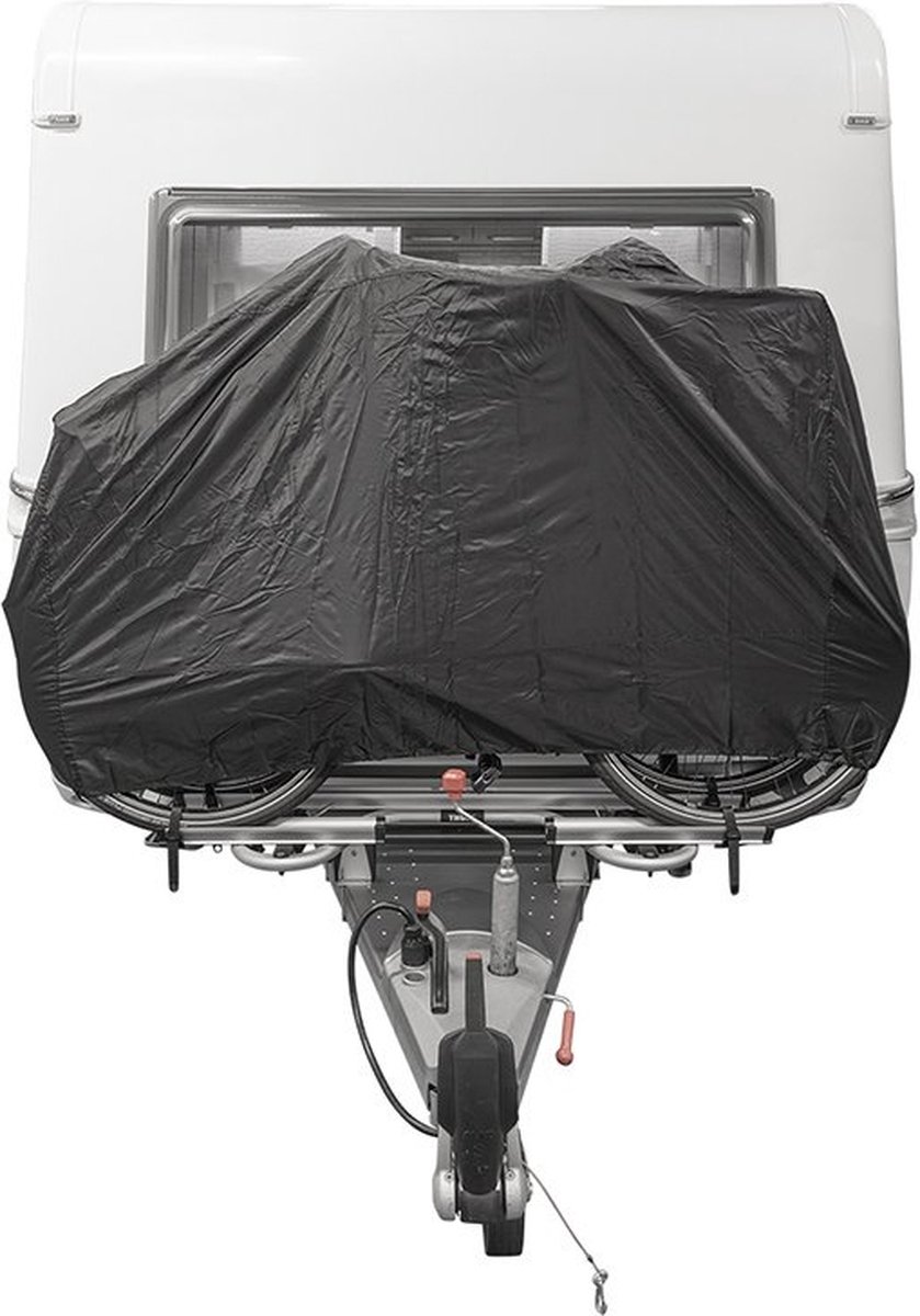 PROPLUS Fietshoes Voor 2 Fietsen Op Diss - Grijs